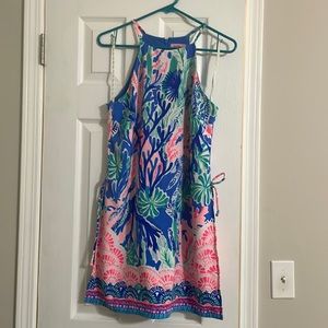 Lilly Pulitzer dress with shorts